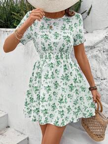Breezaya Casual - Modern Casual Casual - Vacation CasualPastorale Dress - Green - View 4