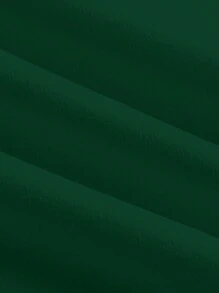 SHEIN EZwear Two-Piece Set Charcoal Green Knit Women's Basic Slim Fit Tank Top