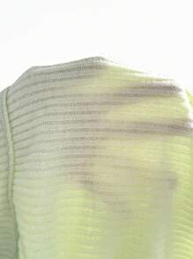 Muchica Women's Solid Color Off-The-Shoulder Cropped Top And Flared Pants 2 Pieces Set - Green - View 6