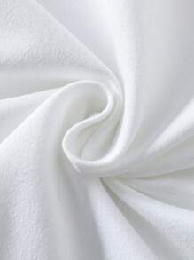 女孩水豚和心形蝴蝶印花可爱白色圆领吊带背心 - 白色 - 查看 4