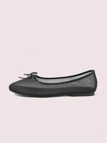 CUCCOO DOLLMOD Women's Comfortable Brown Faux Suede Square Toe Flats