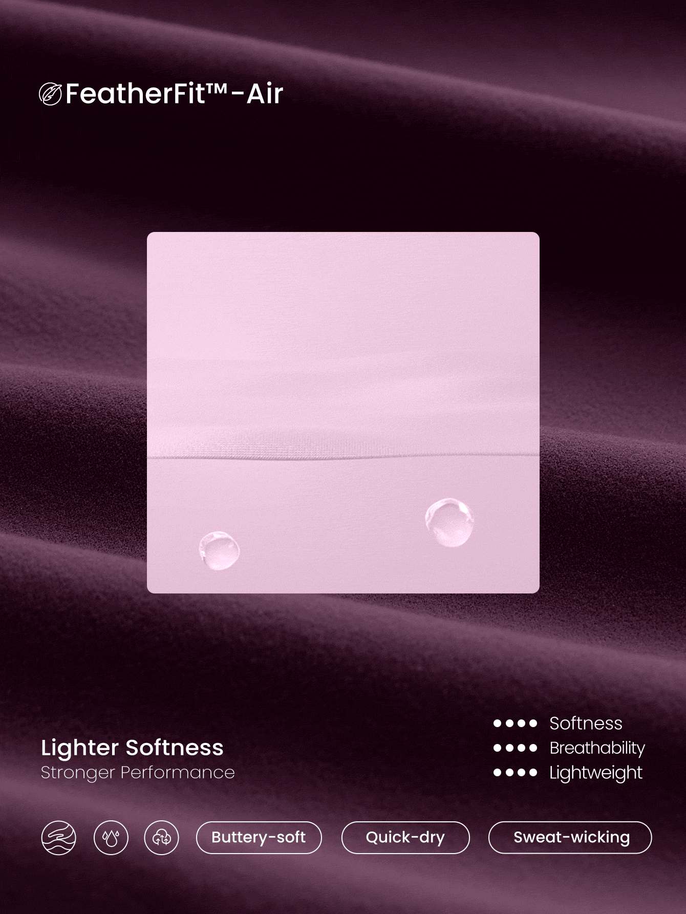 GLOWMODE FeatherFit™-Air 游戏套装 A 字形内置露肩短款打结口袋吊带连衣裙低冲击日常夏季速干吸湿排汗 - 櫻桃可樂 - 查看 6