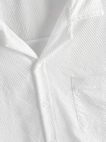 2pcs Men Casual Shirt And Shorts Set, Daddy And Me Matching Outfits (Sold Separately) - Multicolor - View 4