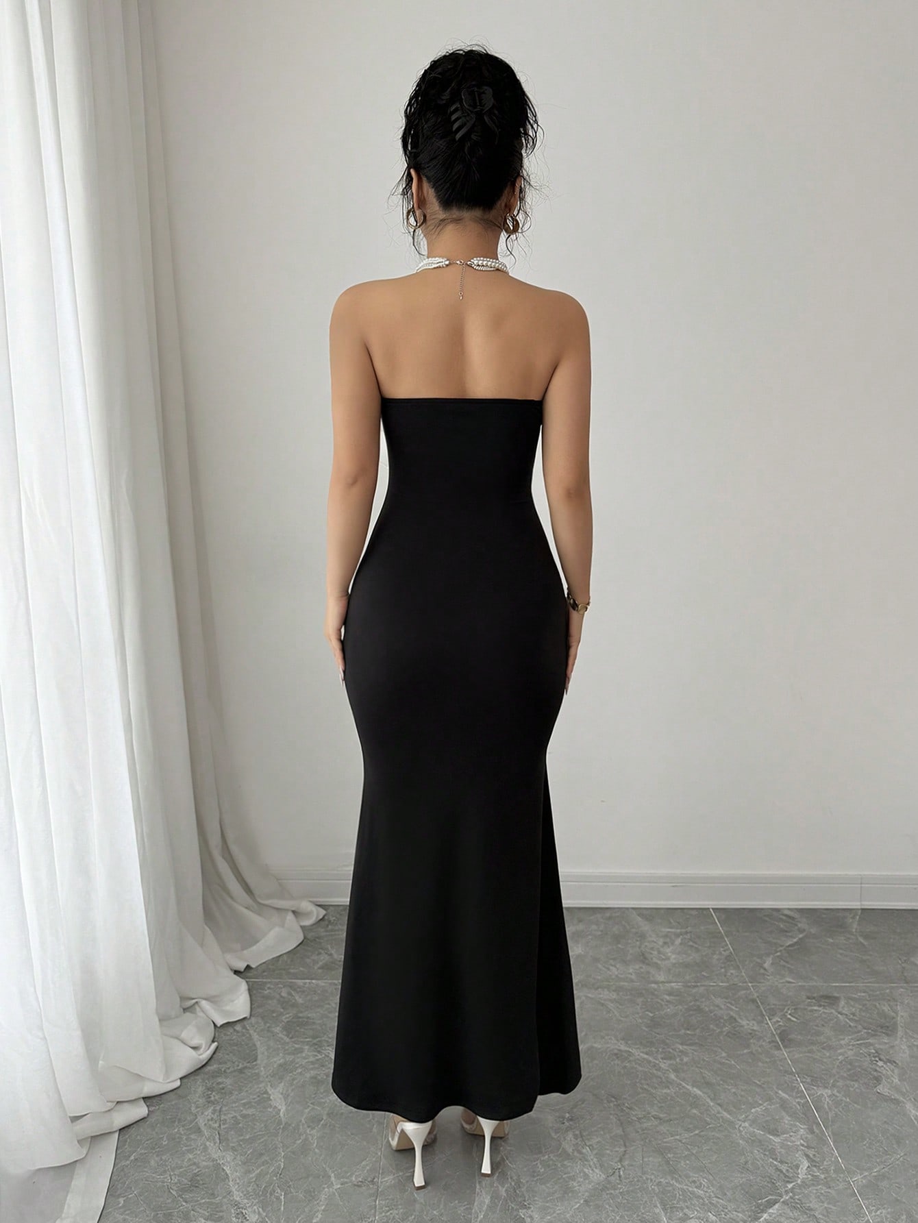 Rafferiza فستان طويل ليلي أنيق وعصري للنساء من راف...