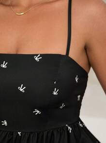 KURAYIA Blusa de tirantes con estampado de mariposa y cintura anudada en talla grande para mujer, ideal para el verano