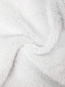 SHEIN Leap Crew Tween 男童休闲保暖衬垫外套，厚绗缝防风立领夹克，冬季 - 黑色 - 查看 9