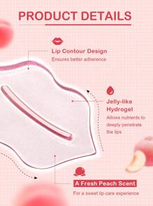 Mascarilla labial hidratante de melocotón SlowSunday