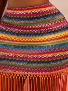 SHEIN SXY Vestidos de playa hawaianos para mujer de talla grande, conjuntos de vacaciones de verano, cubrecuerpos de playa. Adecuado para uso diario, festivales de música, conciertos, fiestas de carnaval, vacaciones en la playa, citas, cumpleaños, despedidas de soltera, club, vestimenta casual, compras, ropa de calle, salidas, que favorece la figura