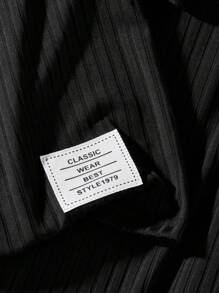 2pcs/Set Teen Girl Casual Ribbed Round Neck 3/4 Sleeve T-Shirt And Skinny Long Pants With Leg Slit, Suitable For Leisure And Home, Spring/Summer,Holiday,Summer,Travel