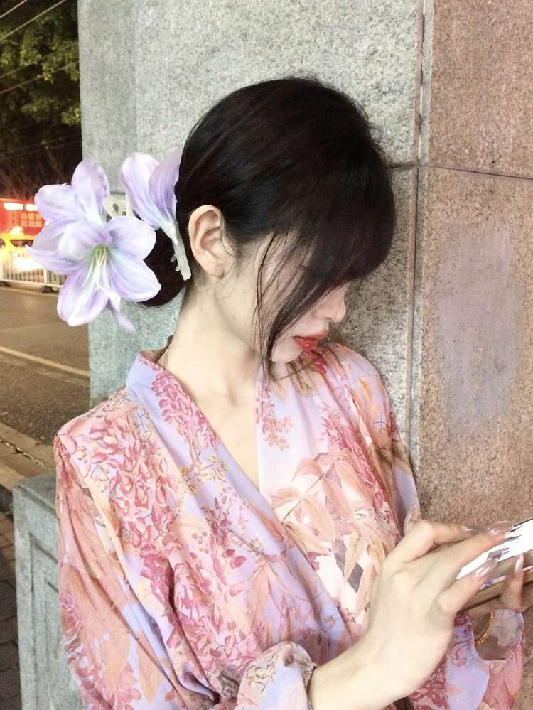 2-In-1 Women's Ditsy Floral Tie Front Blouse & Dress, Elegant & Figure Flattering Long Sleeve Top Boho