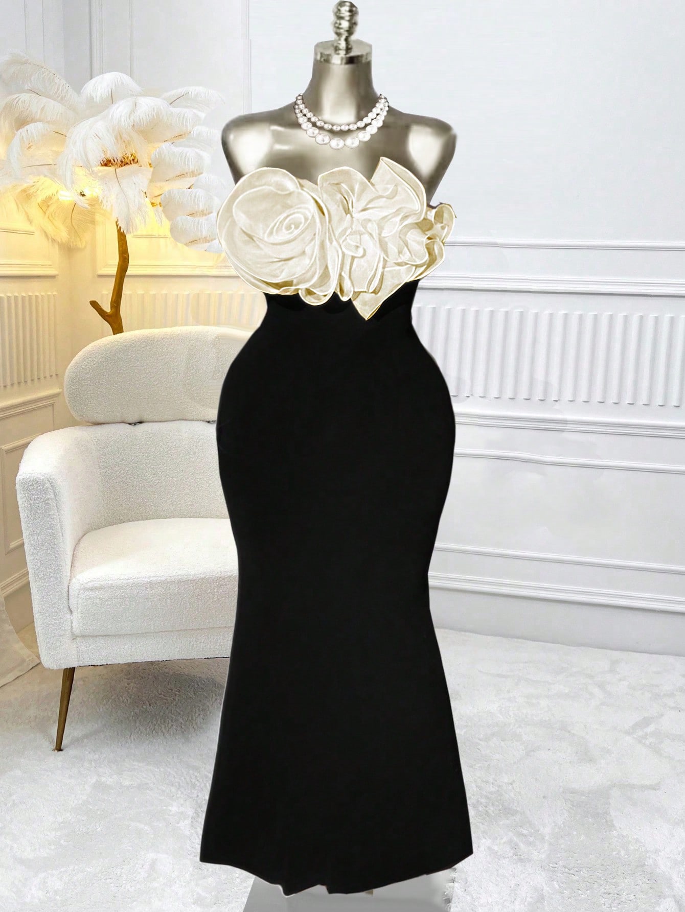 Rafferiza فستان طويل ليلي أنيق وعصري للنساء من راف...