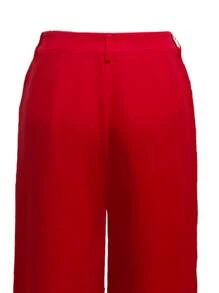 Chiquease Pantalon décontracté ample pour femmes, style de rue, pantalon long, tenue d'automne/hiver, tenue de remise des diplômes