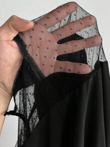 Viva Relle 大码性感优雅连衣裙 - 黑色 - 查看 7