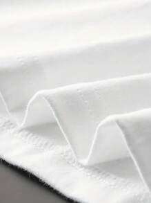 INAWLY 1 Áo thun cổ tròn tay ngắn cho nữ, tối giản & thời trang, phù hợp cho mùa hè - trắng - Xem 4