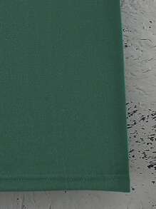 SHEIN Young Boy Casual Camo, Leopard Print & Letter Graphic Basic Short Sleeve Top, Mommy And Me Matching T-Shirt (2 Pieces Sold Separately) - Olive Green - View 5