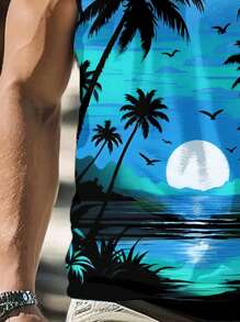 Manfinity RSRT Men's Casual Fashion Sleeveless Tank Top , Suitable For Summer - Multicolor - View 4