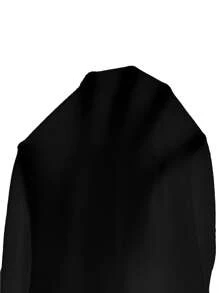 Slaydiva Maglietta casual ampia con scollo quadrato, adatta per l'estate, taglie forti