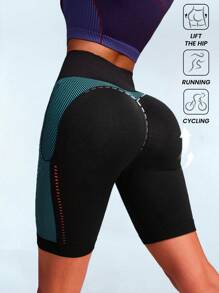 Innovista Pantalones cortos deportivos sin costuras para entrenamiento, cintura alta con espalda en V, ropa deportiva de verano para yoga, pilates, HIIT, con compresión funcional, sin costuras, que levanta el trasero y es cómoda y suave para el movimiento.