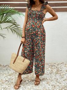 Boho Mama 孕妇无袖连体裤，简约时尚，适合夏季