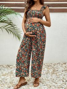 Boho Mama 孕妇无袖连体裤，简约时尚，适合夏季