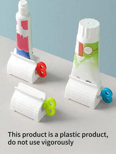 1pc Household Toothpaste Squeezer, Bathroom Accessories, Bathroom Storage, Save Toothpaste, Toothpaste, Toothpaste, Ointment, Hand Cream, No Waste Christmas For Holiday Gift Giving Home Bathroom Decor Summer