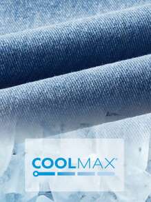 SHEIN PETITE 女士休闲牛仔短裤，夏季时尚 - 藍色 - 查看 8