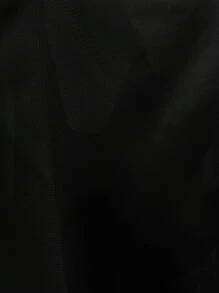 Revavyn Revavyn 紫色雪纺层叠荷叶边优雅奢华设计女式衬衫 - 黑色 - 查看 7