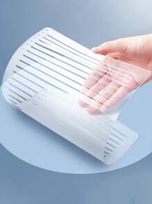 1 件装直线模板尺透明线条标记尺学生 A4 家庭作业书法模板