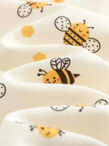 Cozy Pixies Conjunto de Pijama com 2 Peças para Bebê Menino, Top de Manga Curta com Gola Redonda e Costuras Macias com Estampa de Animal em Malha Ajustada e Shorts de Cintura Elástica