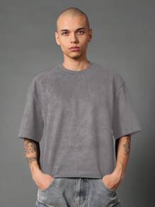 SUMWON 梅尔罗斯大道洛杉矶短款上衣街头时尚都市时尚超大 T 恤短袖休闲夏季 T 恤