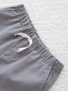 Souflis Souflis 3 件套男婴纯色简约时尚休闲短裤，适合夏季 - 彩色 - 查看 5