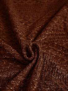 Maija Summer Khaki Round Metal Buckle Elegant Modern Knit Dress For Women, Suitable For Vacation, Holiday, Business Casual, Beach Wedding, Valentine's Day Party, Vintage, 90s, Bohemian Style