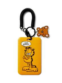 GARFIELD X SHEIN Süßer Cartoon Kartenhalter, kann an Taschen oder anderen gewünschten Orten aufgehängt werden, hält 2 Karten