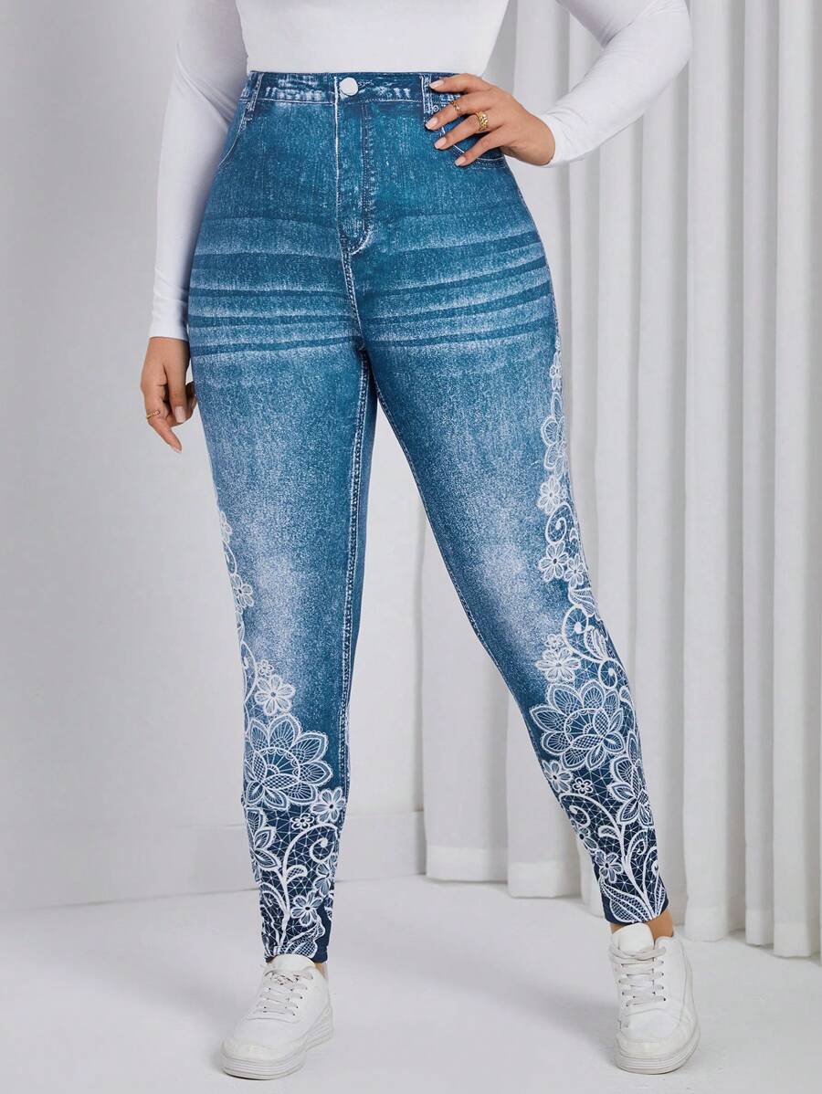 SHEIN Clasi 大碼打底褲