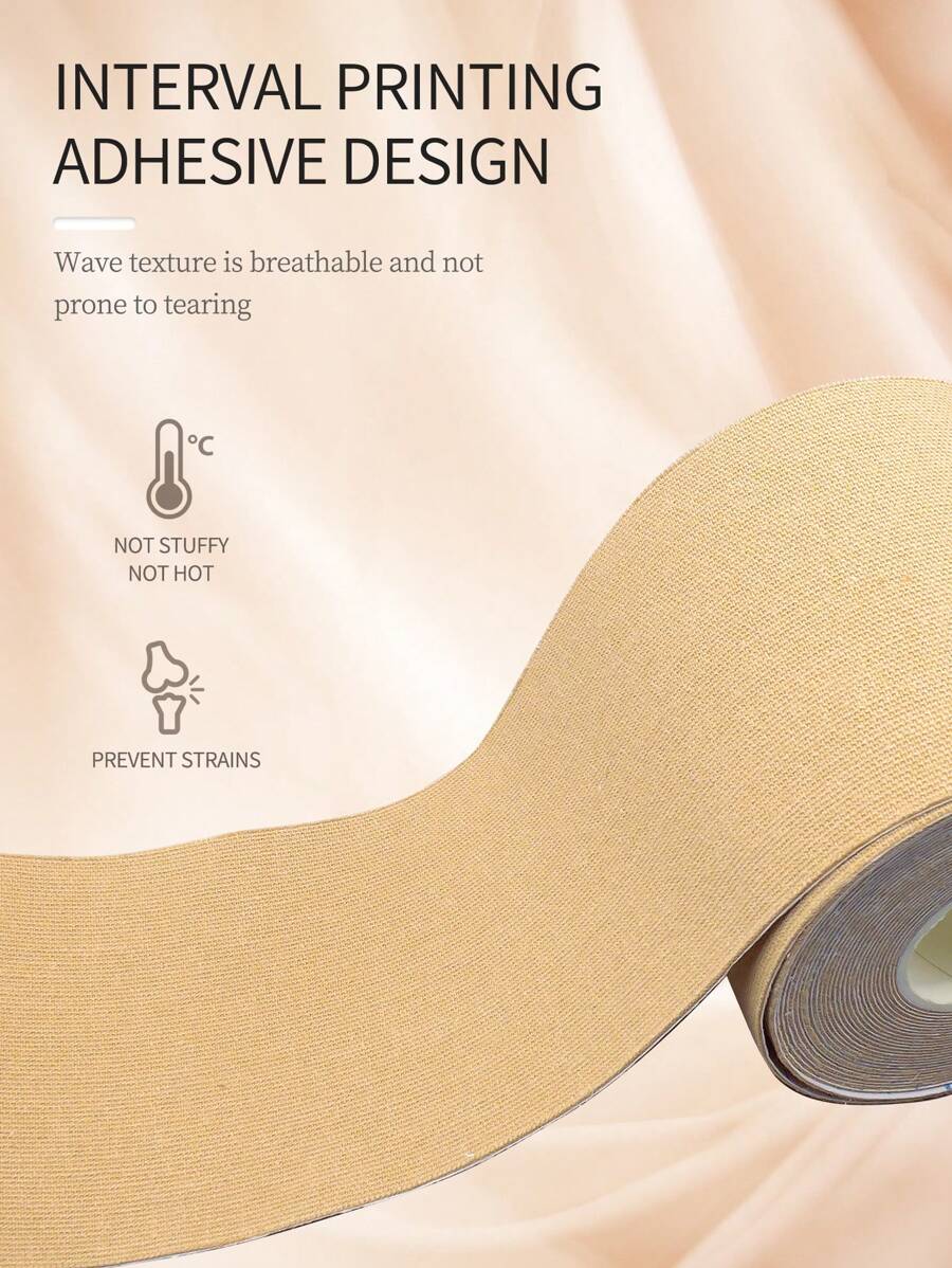 2 Rolls Latee Everyday Breast Lift Tape - Apricot - View 1