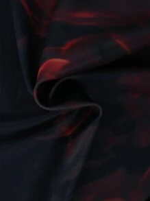 Manfinity Swimmode Plus Size Men's Minimalist & Fashionable Swim Trunks, Suitable For Summer