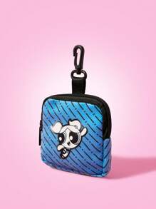 THE POWERPUFF GIRLS X SHEIN Fashion Portable Bubble Pattern Coin Purse - Multicolor - View 2