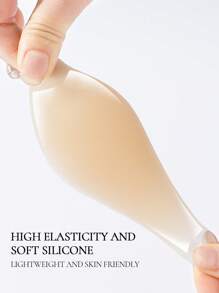 SHEIN 1 对女士柔软乳贴胸垫透气文胸提升胶带贴纸适合日常佩戴 - 米色 - 查看 7