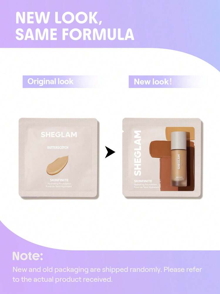 SHEGLAM Muestra De Base Hidratante Skinfinite: Butterscotch Flawless Dewy Foundation Cobertura Hidratante Corrector De Poros Invisible Sin Poros No Grasoso Base De Maquillaje LíQuida Suave Y Natural Ligera Base De Maquillaje Para El Navidad Invierno Marca Belleza Maquillaje Maquullaje CosméTica Para Mujeres NiñAs Perfecto Para Invierno Primavera Verano Ideal Para Y2K Elegante Moda Adecuado Para CumpleañOs DíA De La Madre Regalo Fiesta Listo Mejor Color - Butterscotch - Añade 10
