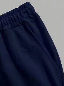 RueChic Ensemble de t-shirts réguliers en coton pour hommes imprimés d'ours et de lettres