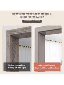 5mX15cm Old Furniture Door Cover Renovation Wood Grain Wall Stickers Self-Adhesive Simulation Waterproof Thickened Background Wall Cabinet Wall Stickers - Multicolor - View 7