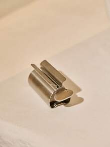 Cirelle 1件304不锈钢牙膏挤压器，手动牙膏刮刀，家用懒人挤压器，药膏挤压器，浴室工具家居浴室装饰夏季 - 彩色 - 查看 3