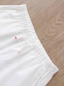 Souflis Souflis 3 件套男婴纯色简约时尚休闲短裤，适合夏季 - 彩色 - 查看 3