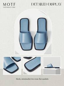 MOTF PREMIUM WOMEN COMFY CASUAL OPEN TOE FLAT SANDALS, FOR NEW YEAR HOLIDAY, SPRING SHOES SPRING BREAK EASTER