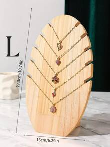 1 pièce Support en bois pour présenter les bijoux, pour les colliers, bracelets, pendentifs et le stockage des bijoux