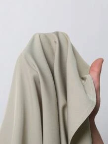 Manfinity Homme Men's Solid Color Single Breasted Pocket Casual Short Sleeve Shirt (With Print Pattern) Men Dress Shirts Short Men Clothes Men Shirts Men Short Sleeve Dress Shirt Shirts For Guys - Champagne - View 7