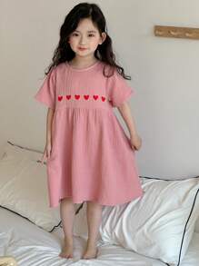 DAZY Young Girl Fall Loungewear - Pink - View 7