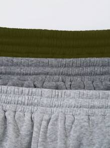 SHEIN LUNE Tuta da donna casual con felpa con cappuccio, vita con coulisse e polsini a costine, pantaloni in colore a contrasto