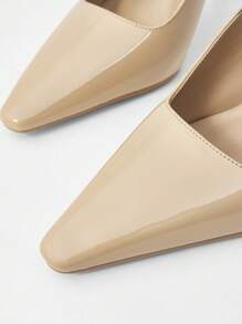 MOTF PREMIUM TACONES ESTILOSOS CON PUNTERA AFILADA Y TIRA TRASERA - Albaricoque - Ver 6