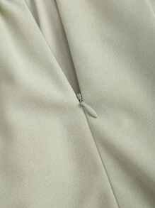 Sweetra Pantalones rectos de cintura alta y pernera ancha con amarres, minimalistas y de moda, apropiados para el verano